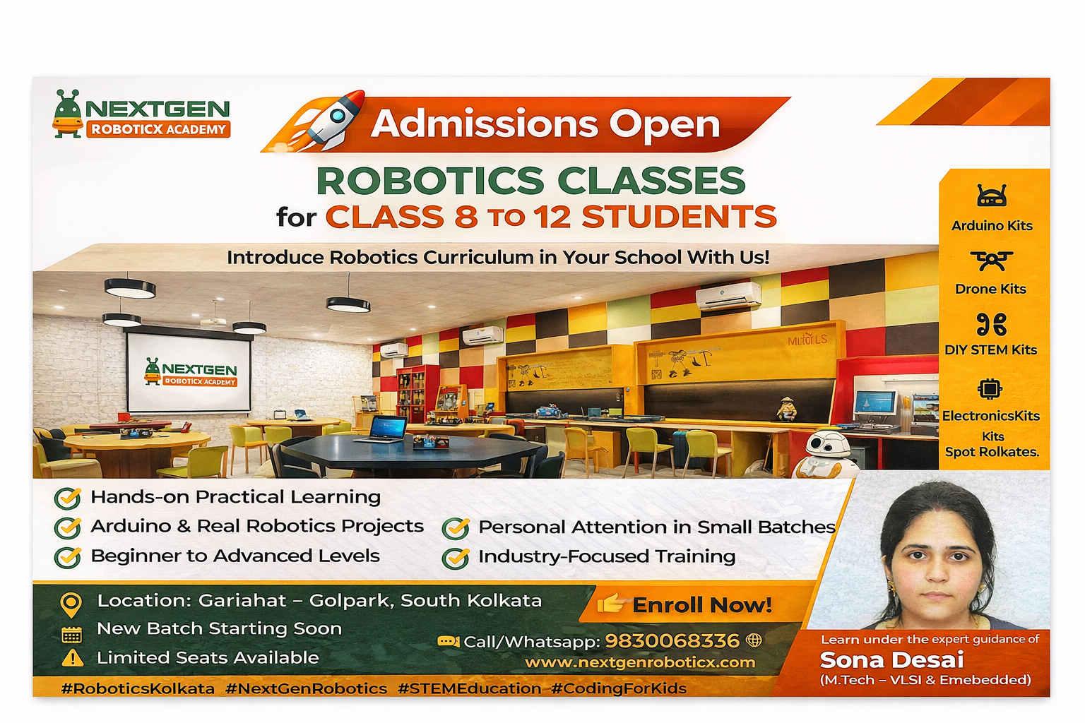 Sona Desai Bera - Faculty