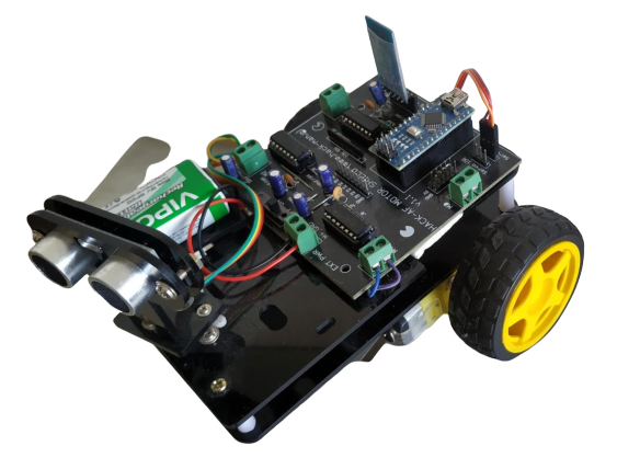 Robotic Car with Hack-AF Motor Shield